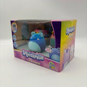 Squishville by Original Squishmallows Back to School Accessory Set, Frog Plush